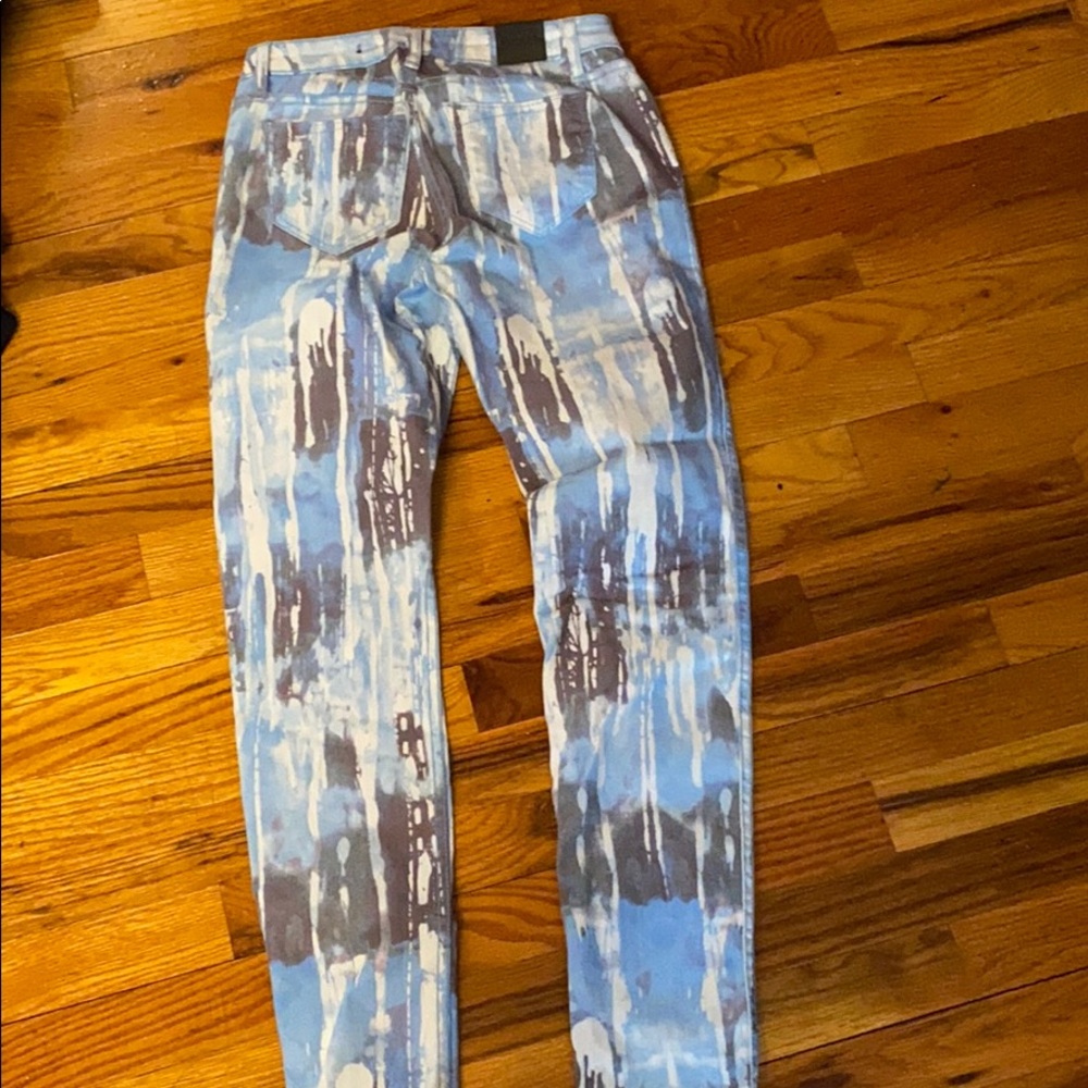 Reversible Printed Jeans - image 2